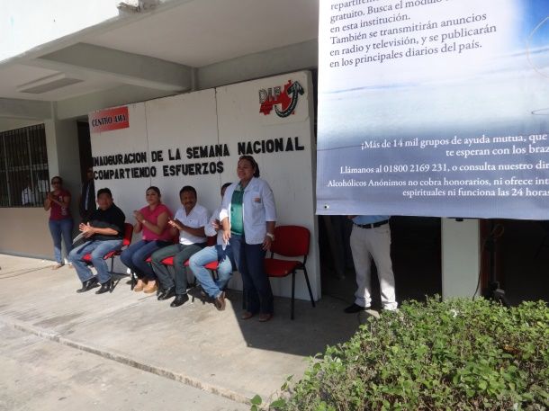 INAUGURACIÓN DE LA SEMANA NACIONAL “COMPARTIENDO ESFUERZOS” DIF, CENTRO AMA Y CENTRO NUEVA VIDA.